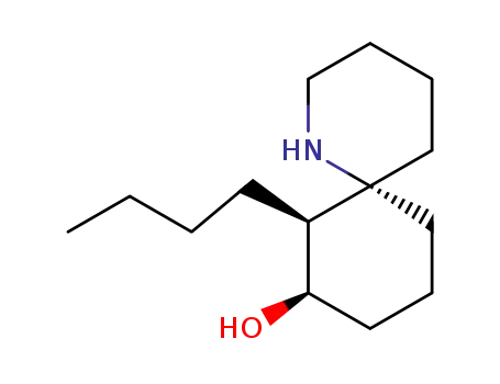Molecular Structure of 55228-77-8 (2-depentylperhydrohistrionicotoxin)