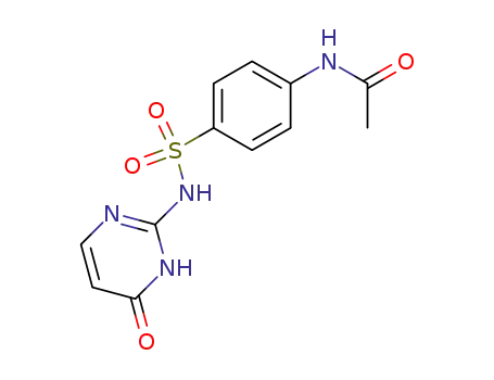 <i>N</i>-acetyl-sulfanilic acid-(6-oxo-1,6-dihydro-pyrimidin-2-ylamide)