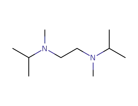 Molecular Structure of 54966-00-6 (N,N'-Diisopropyl-N,N'-dimethylethylenediamine)