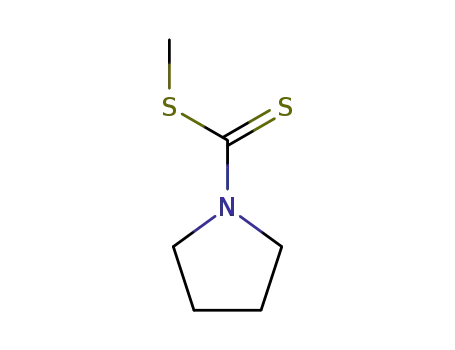 Molecular Structure of 695-83-0 (1-Pyrrolidinecarbodithioic acid, methyl ester)