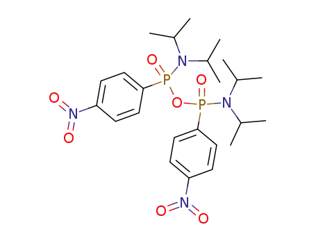 Molecular Structure of 5337-16-6 (N-[[(diisopropylamino)-(4-nitrophenyl)phosphoryl]oxy-(4-nitrophenyl)phosphoryl]-N-isopropyl-propan-2-amine)