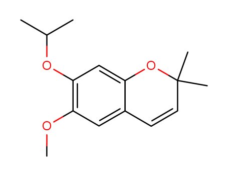 67015-41-2,6-methoxy-2,2-dimethyl-7-(propan-2-yloxy)-2H-chromene,