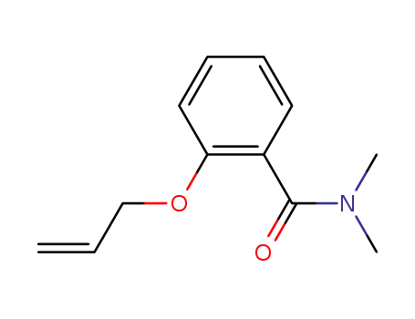 Molecular Structure of 63887-52-5 (o-(Allyloxy)-N,N-dimethylbenzamide)
