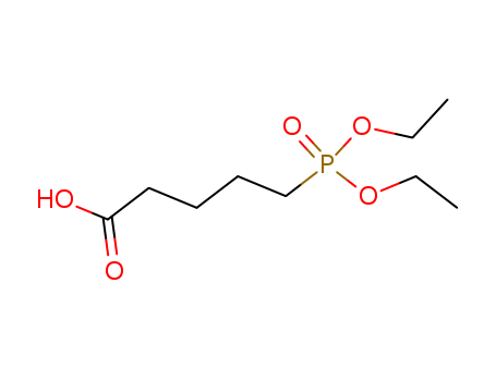 Diethylphosphonopentanoic acid