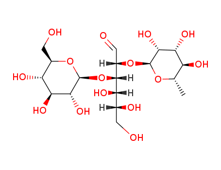 2-O-(6-Deoxy-α-L-mannopyranosyl)-3-O-(β-D-glucopyranosyl)-D-galactose