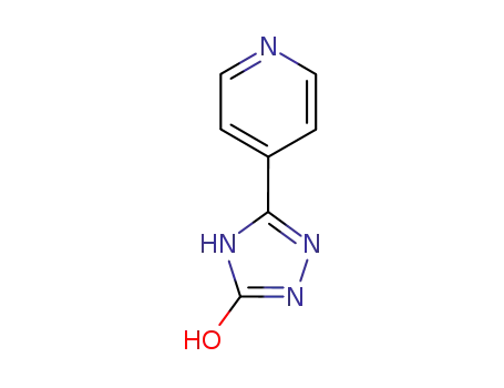 Molecular Structure of 939-08-2 (5-(4-Pyridyl)-1H-1,2,4-triazol-3(2H)-one)