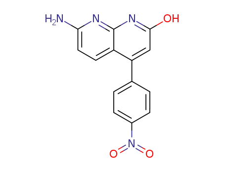 Molecular Structure of 53734-90-0 (7-amino-4-(4-nitrophenyl)-1,8-naphthyridin-2(1H)-one)
