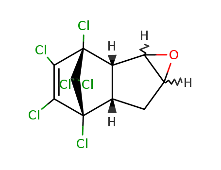 Molecular Structure of 6058-23-7 (CHLORDENE EPOXIDE))