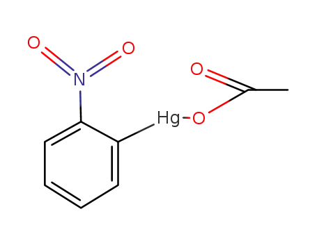 Molecular Structure of 63868-95-1 ((2-nitrophenyl)mercury acetate)