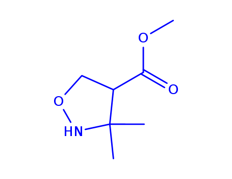 4-ISOXAZOLIDINECARBOXYLIC ACID 3,3-DIMETHYL-,METHYL ESTERCAS