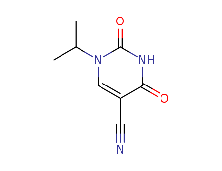 1-Isopropyl-2,4-dioxo-1,2,3,4-tetrahydropyrimidine-5-carbonitrile , 97%