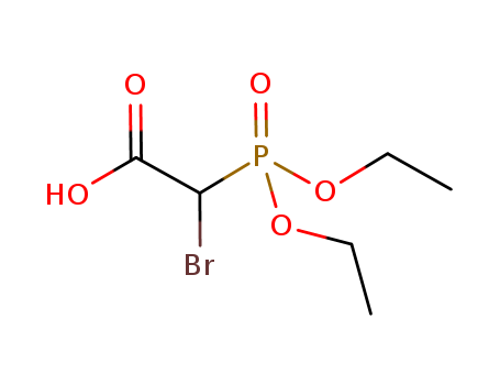 2-Bromo-2-(diethoxyphosphoryl)acetic acid