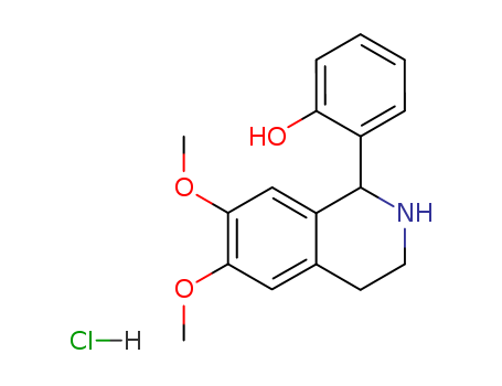 1-(2-HYDROXYPHENYL)-6,7-DIMETHOXY-1,2,3,4-TETRAHYDROISOQUINOLINE HCL