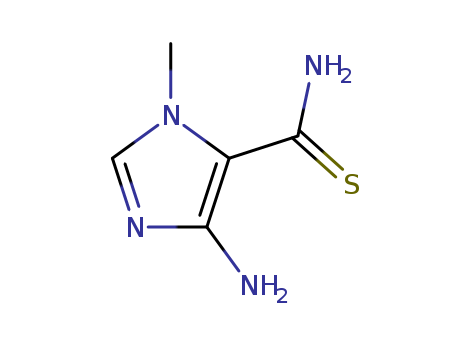 1H-Imidazole-5-carbothioamide,4-amino-1-methyl- cas  71788-36-8