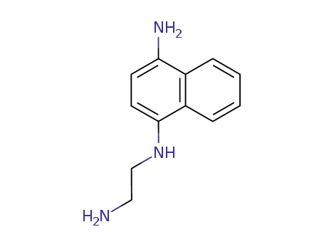 Molecular Structure of 87790-97-4 (N-Aminoethyl-1,4-naphthylendiamin)