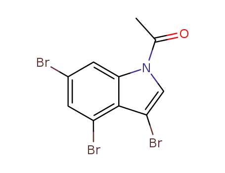 1H-Indole, 1-acetyl-3,4,6-tribromo-