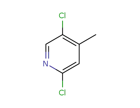 Molecular Structure of 886365-00-0 (2,5-DICHLORO-4-METHYLPYRIDINE)