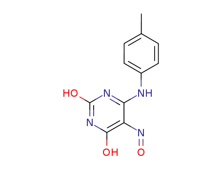 5-Nitroso-6-(4-toluidino)-2,4-pyrimidinediol