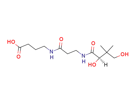 4-({N-[(2R)-2,4-dihydroxy-3,3-dimethylbutanoyl]-beta-alanyl}amino)butanoic acid