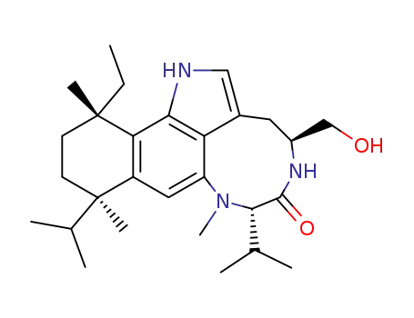 Molecular Structure of 7491-76-1 (dihydroteleocidin B)