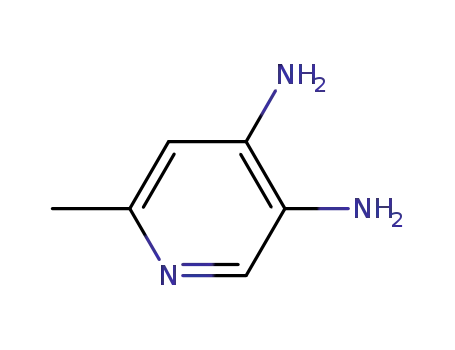 Molecular Structure of 861199-62-4 (6-METHYL-3,4-PYRIDINEDIAMINE)