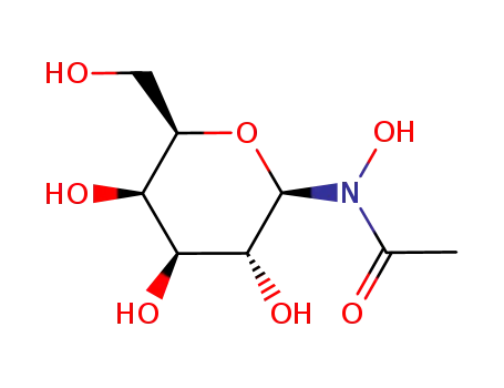 Molecular Structure of 85339-17-9 (Acetamide, N-.beta.-D-galactopyranosyl-N-hydroxy-)
