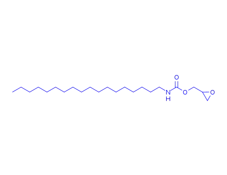 Molecular Structure of 94135-55-4 (oxiranylmethyl octadecylcarbamate)
