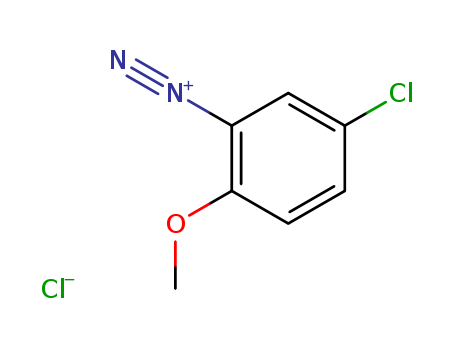 Benzenediazonium,5-chloro-2-methoxy-, chloride (1:1)(93-34-5)