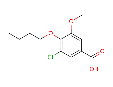 4-Butoxy-3-chloro-5-methoxy-benzoate
