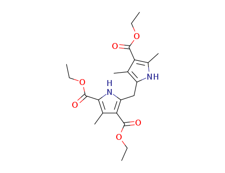 911-70-6,diethyl 5-{[4-(ethoxycarbonyl)-3,5-dimethyl-1H-pyrrol-2-yl]methyl}-3-methyl-1H-pyrrole-2,4-dicarboxylate,