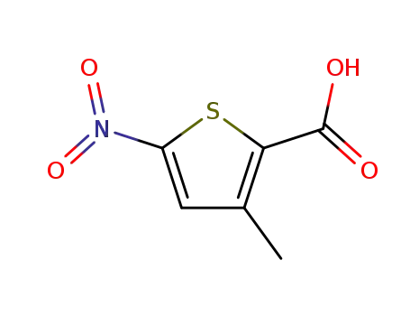 2-Thiophenecarboxylic acid, 3-methyl-5-nitro-