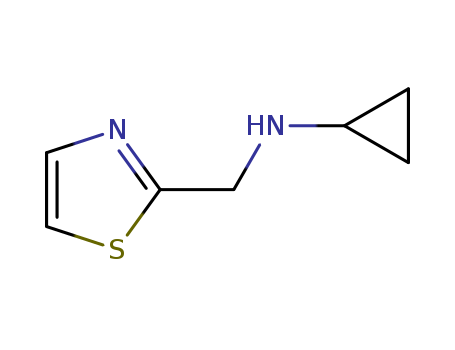 N-(thiazol-2-ylmethyl)cyclopropanamine