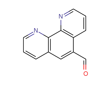 Molecular Structure of 91804-75-0 (1,10-Phenanthroline-5-carboxaldehyde)