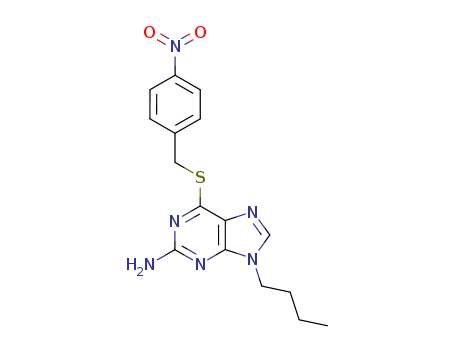 94093-92-2,9-butyl-6-[(4-nitrobenzyl)sulfanyl]-9H-purin-2-amine,