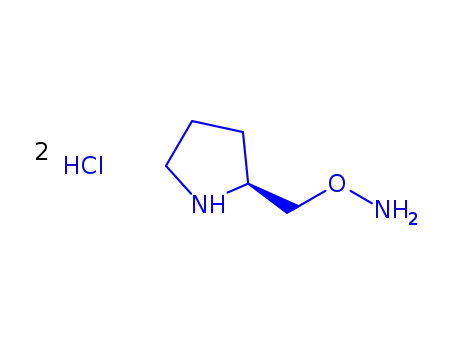Molecular Structure of 952747-32-9 ((R)-O-(pyrrolidin-2-ylmethyl)hydroxylamine)