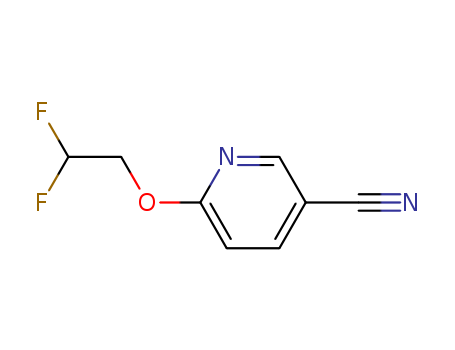 6-(2,2-difluoroethoxy)pyridine-3-carbonitrile