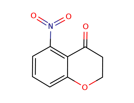 Molecular Structure of 958745-56-7 (5-NITRO-4-CHROMANONE)