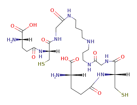 N<SUP>1</SUP>,N<SUP>8</SUP>-bis(glutathionyl)spermidine