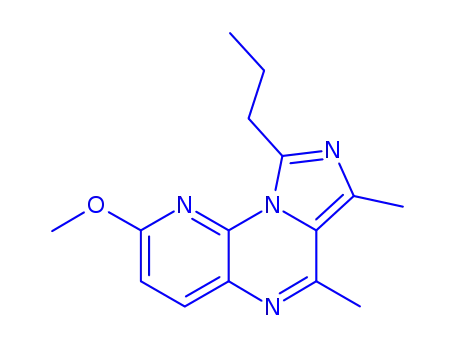 Molecular Structure of 959705-64-7 (Imidazo[1,5-a]pyrido[3,2-e]pyrazine, 2-methoxy-6,7-dimethyl-9-propyl-)