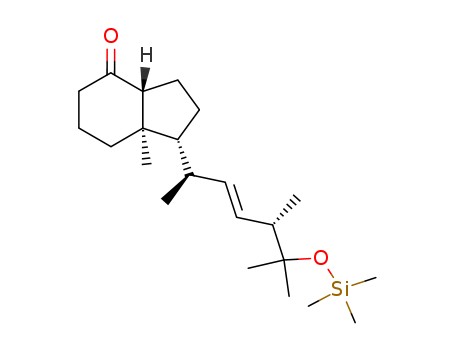 (1R,3aR,7aR)-1-((2R,5S,E)-5,6-dimethyl-6- ((trimethylsilyl)oxy)hept-3-en-2-yl)-7a- methyloctahydro-4H-inden-4-one