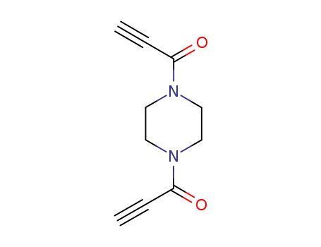 Molecular Structure of 94268-50-5 (Piperazine, 1,4-dipropioloyl- (7CI))