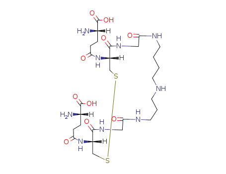 Glycinamide, L-g-glutamyl-L-cysteinyl-N-[3-[[4-[(L-g-glutamyl-L-cysteinylglycyl)amino]butyl]amino]propyl]-,cyclic (2®2')-disulfide