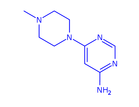 6-(4-Methylpiperazin-1-yl)pyrimidin-4-amine cas no. 96225-96-6 95%