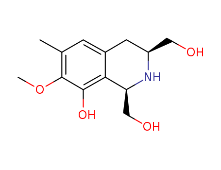 1,2,3,4-TETRAHYDRO-1,3-BIS(HYDROXYMETHYL)-8-HYDROXY-6-METHYL-7-METHOXYISOQUINOLINECAS