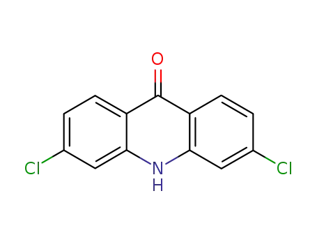 Molecular Structure of 5100-80-1 (3,6-Dichloroacridin-9(10H)-one)