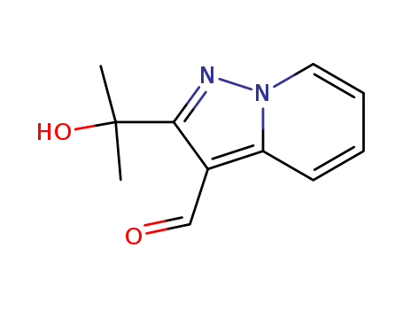 2-(1-Hydroxy-1-methyl--1-ethyl)-pyrazolo[1,5-a]pyridine-3-carbaldehyde