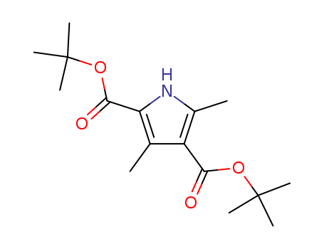Di-(tert-butyl) 3,5-dimethyl-1H-pyrrole-2,4-dicarboxylate(94461-44-6)