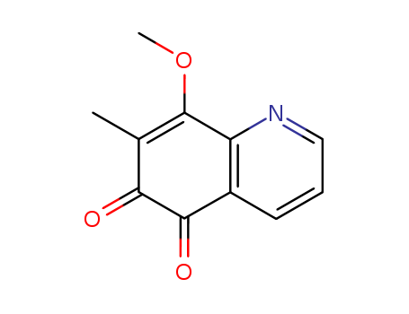 97603-19-5,8-methoxy-7-methylquinoline-5,6-dione,8-Methoxy-7-methyl-5,6-dihydroquinoline-5,6-dione;8-methoxy-7-methyl-5,6-quinolinedione;