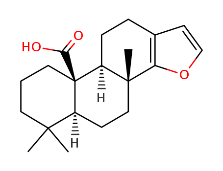 (-)-4,4,8-Trimethyl-18-nor-15-oxa-5α-androsta-13,16-diene-19-oic acid