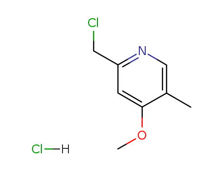 2-(chloromethyl)-4-methoxy-5-methylpyridine hydrochloride(94452-59-2)